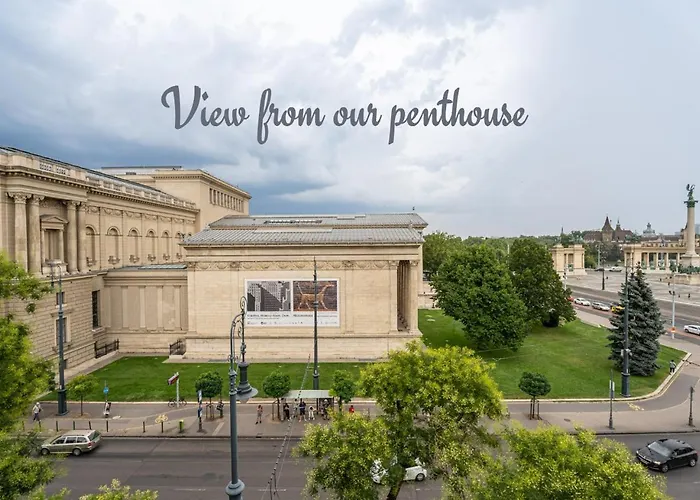 The Grand Penthouse With Stunning View To Heroes Square * בודפשט
